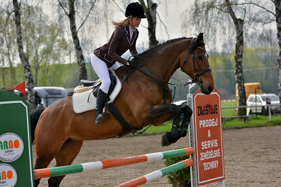 Skoková soutěž stupně „Z“, na limitovaný čas