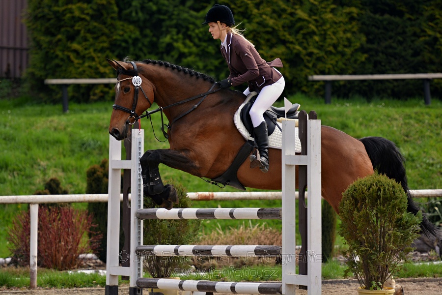 Skoková soutěž stupně „Z“, na limitovaný čas