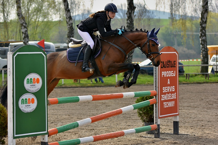 Skoková soutěž stupně „Z“, na limitovaný čas