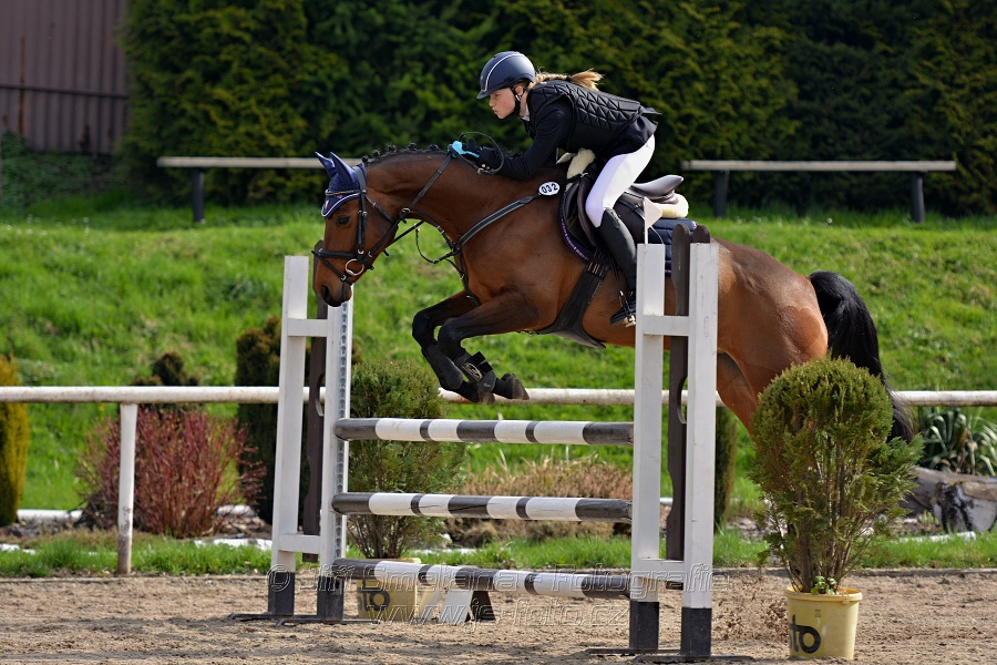 Skoková soutěž stupně „Z“, na limitovaný čas