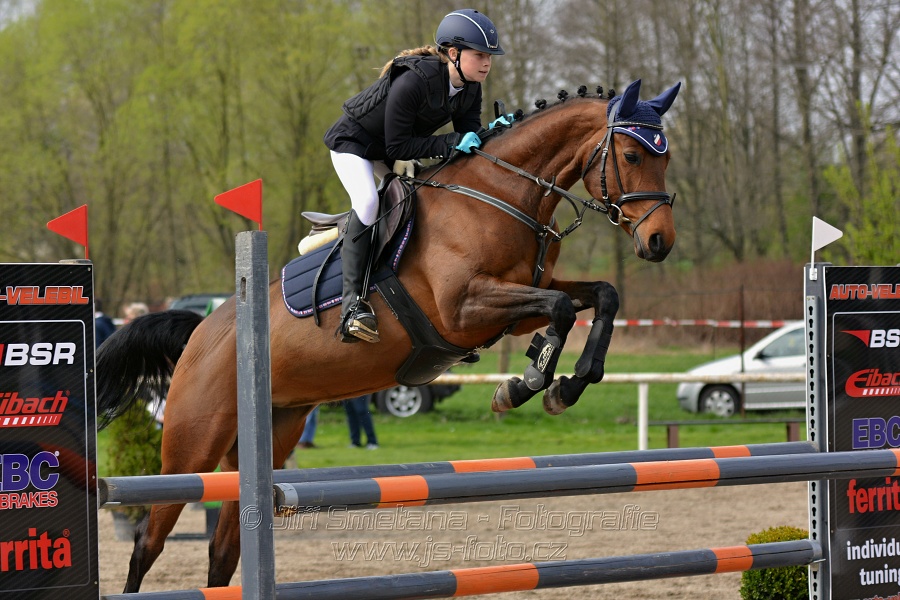 Skoková soutěž stupně „Z“, na limitovaný čas