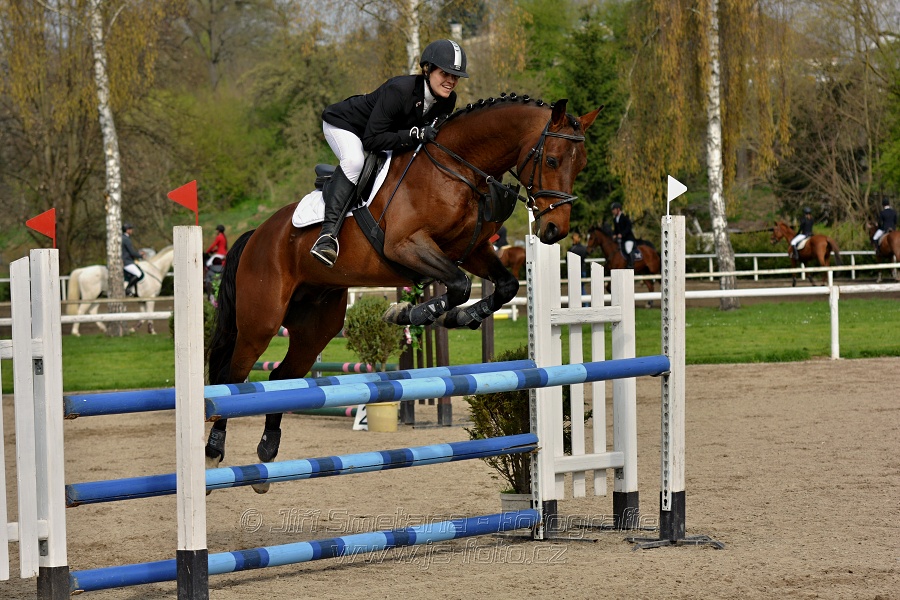 Skoková soutěž stupně „Z“, na limitovaný čas