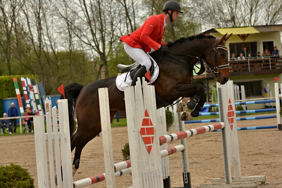 Skoková soutěž stupně „ZL“, bez rozeskakování