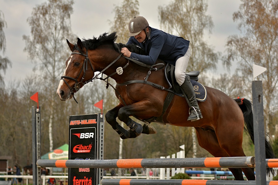 Skoková soutěž stupně „ZL“, bez rozeskakování