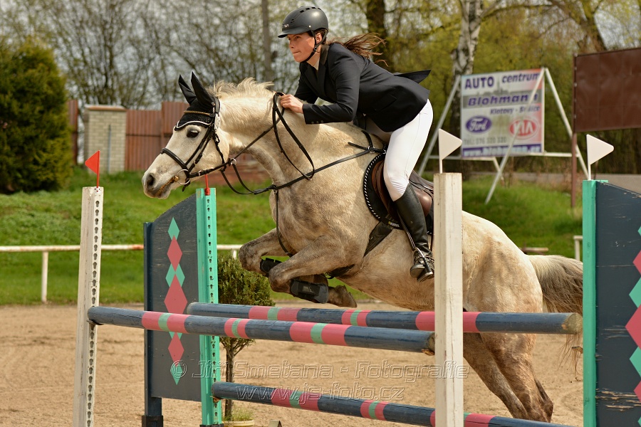 Skoková soutěž stupně „ZL“, bez rozeskakování