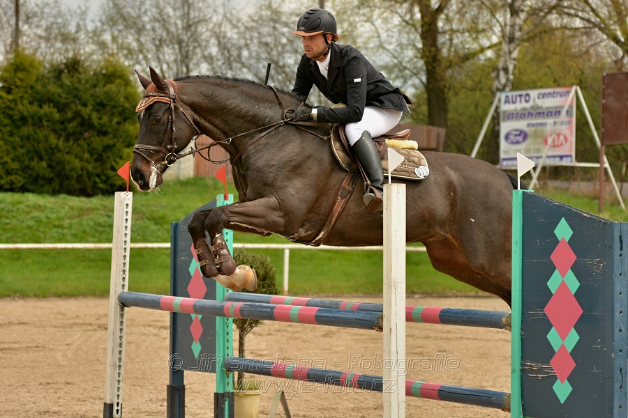 Skoková soutěž stupně „ZL“, bez rozeskakování