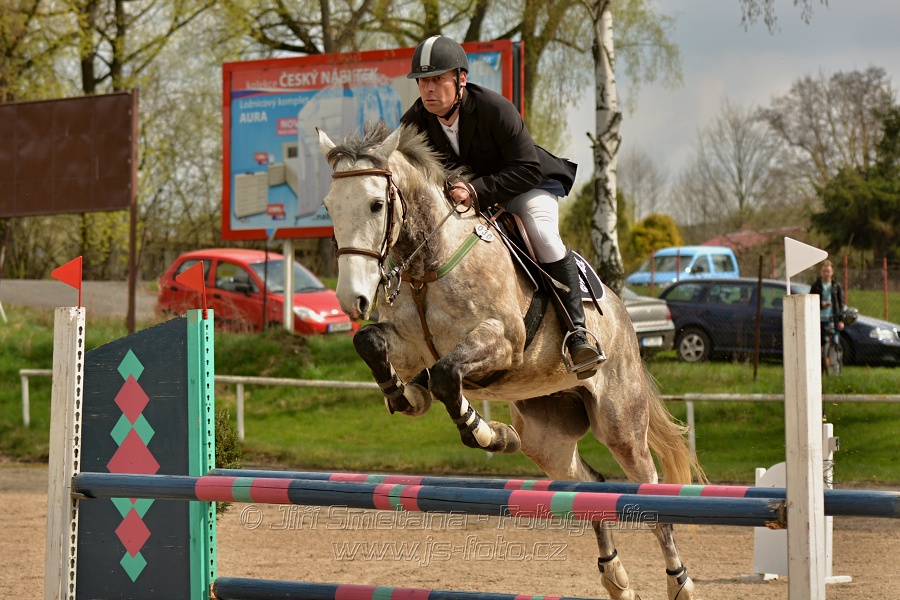 Skoková soutěž stupně „ZL“, bez rozeskakování