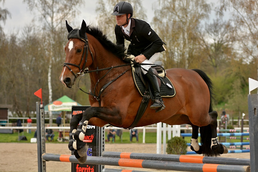 Skoková soutěž stupně „ZL“, bez rozeskakování