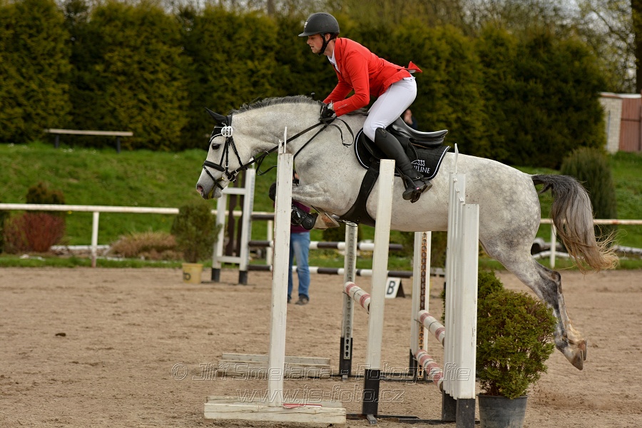 Skoková soutěž stupně „ZL“, bez rozeskakování