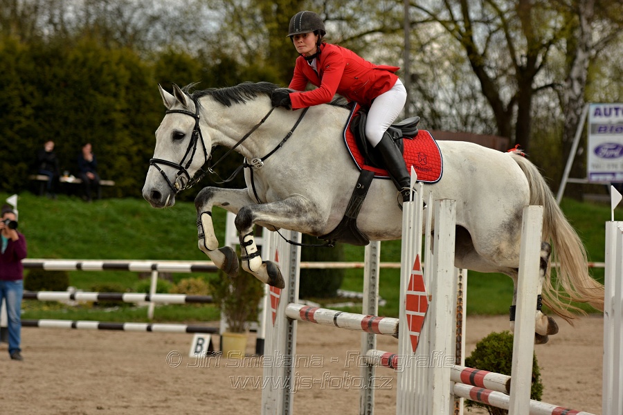 Skoková soutěž stupně „ZL“, bez rozeskakování