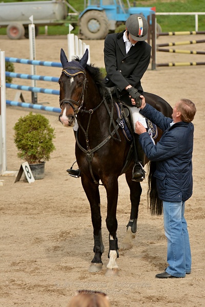 Skoková soutěž stupně „ZL“, bez rozeskakování