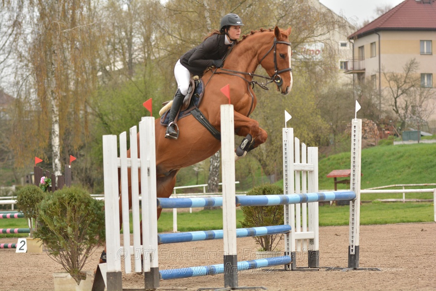 Skoková soutěž „Stupňovaná obtížnost do 100 cm“
