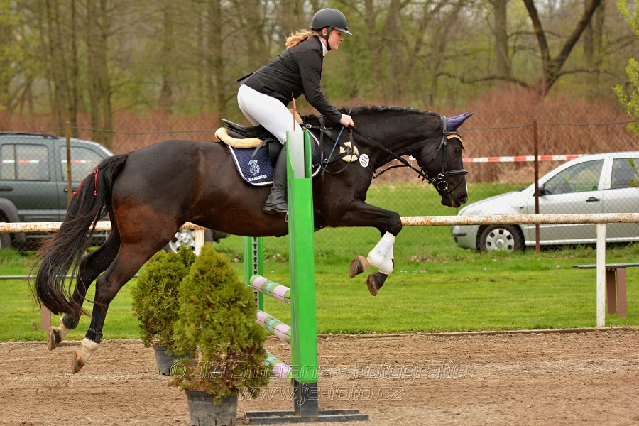 Skoková soutěž „Stupňovaná obtížnost do 100 cm“
