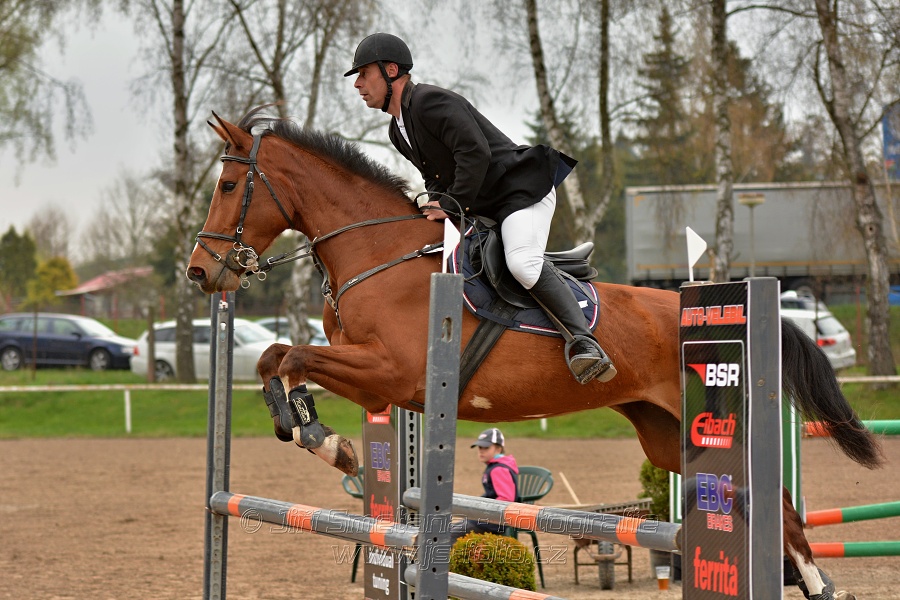 Skoková soutěž „Stupňovaná obtížnost do 100 cm“