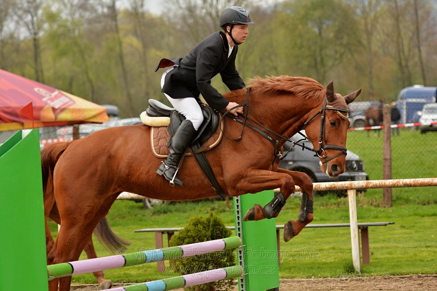 Skoková soutěž „Stupňovaná obtížnost do 100 cm“