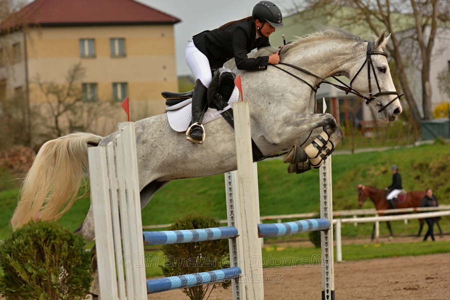 Skoková soutěž „Stupňovaná obtížnost do 100 cm“