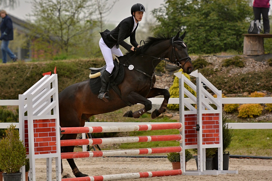 Skoková soutěž Stupňováná obtížnost do 100 cm