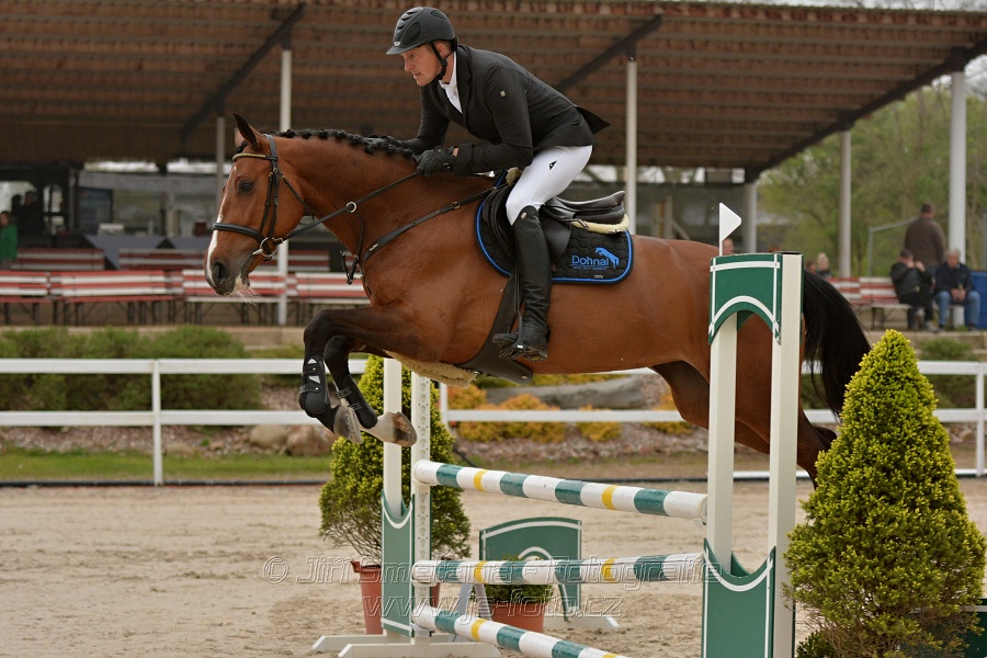 Skoková soutěž Stupňováná obtížnost do 100 cm