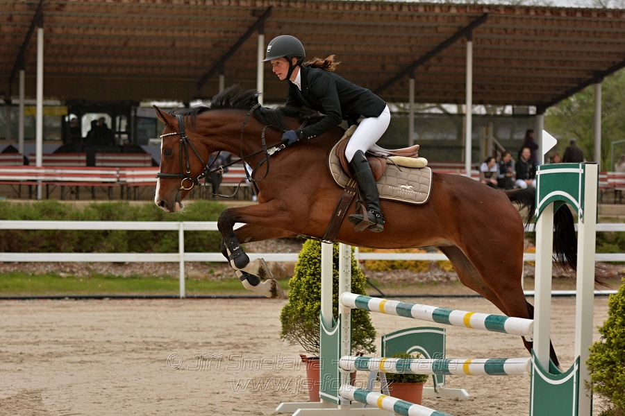 Skoková soutěž Stupňováná obtížnost do 100 cm