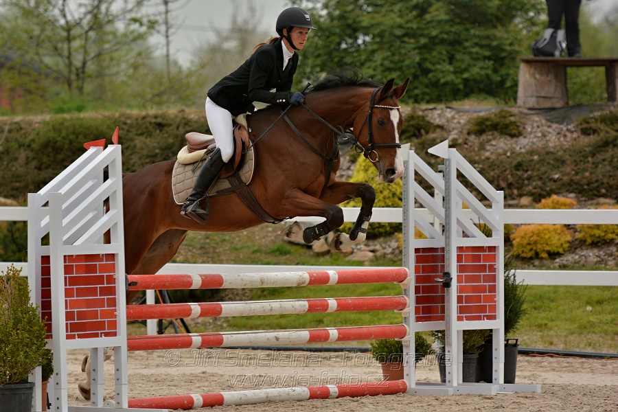 Skoková soutěž Stupňováná obtížnost do 100 cm