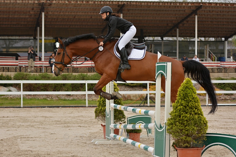 Skoková soutěž Stupňováná obtížnost do 100 cm