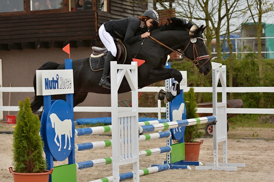 Skoková soutěž Stupňováná obtížnost do 100 cm