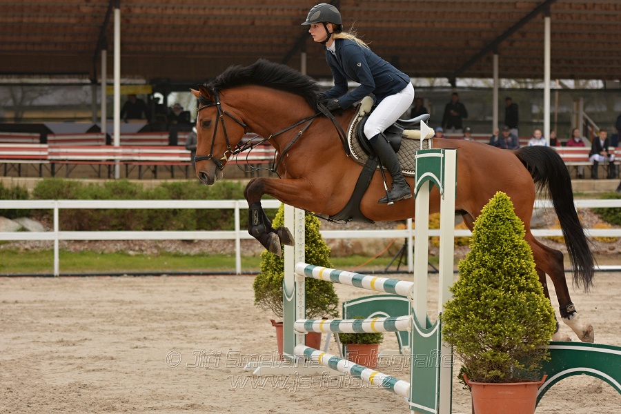 Skoková soutěž Stupňováná obtížnost do 100 cm