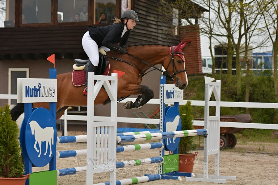 Skoková soutěž Stupňováná obtížnost do 100 cm