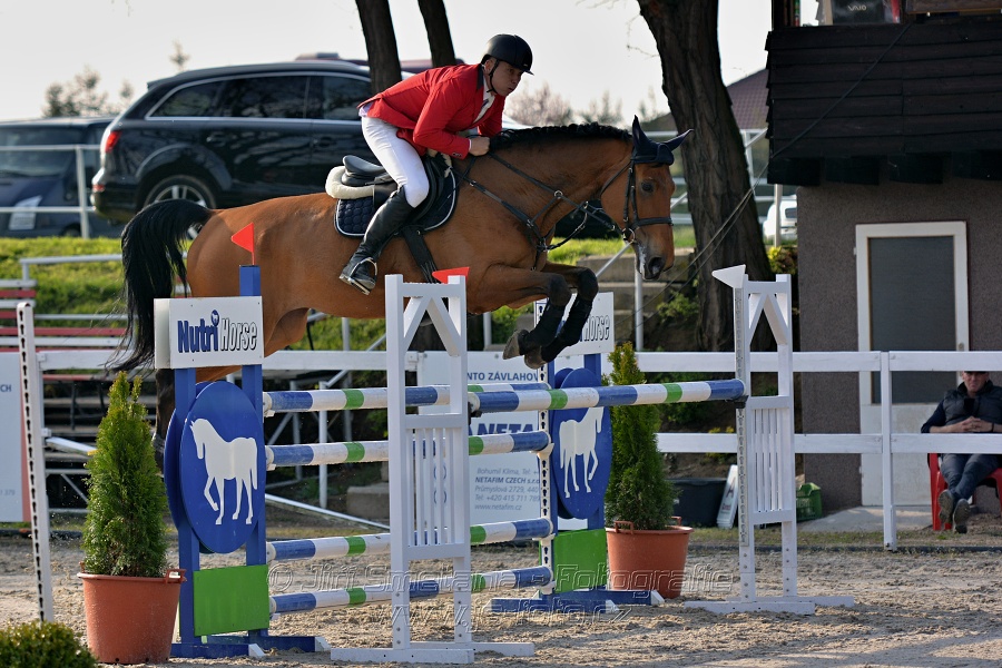 Skoková soutěž stupně „S*“ s návazným rozeskaková$