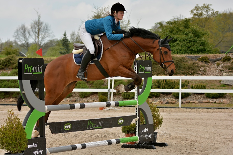 Skoková soutěž stupně „ZL“ na čas