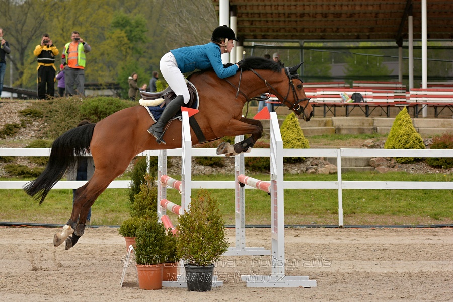 Skoková soutěž stupně „ZL“ na čas