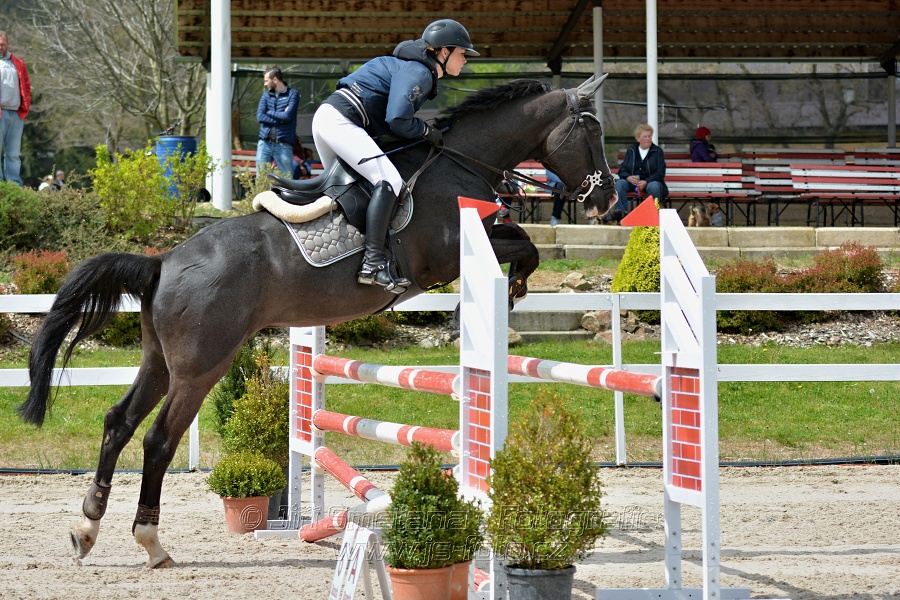Skoková soutěž stupně „ZL“ na čas