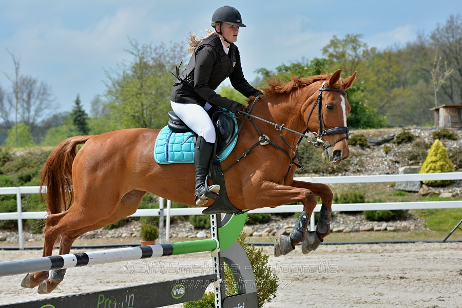 Skoková soutěž stupně „ZL“ na čas