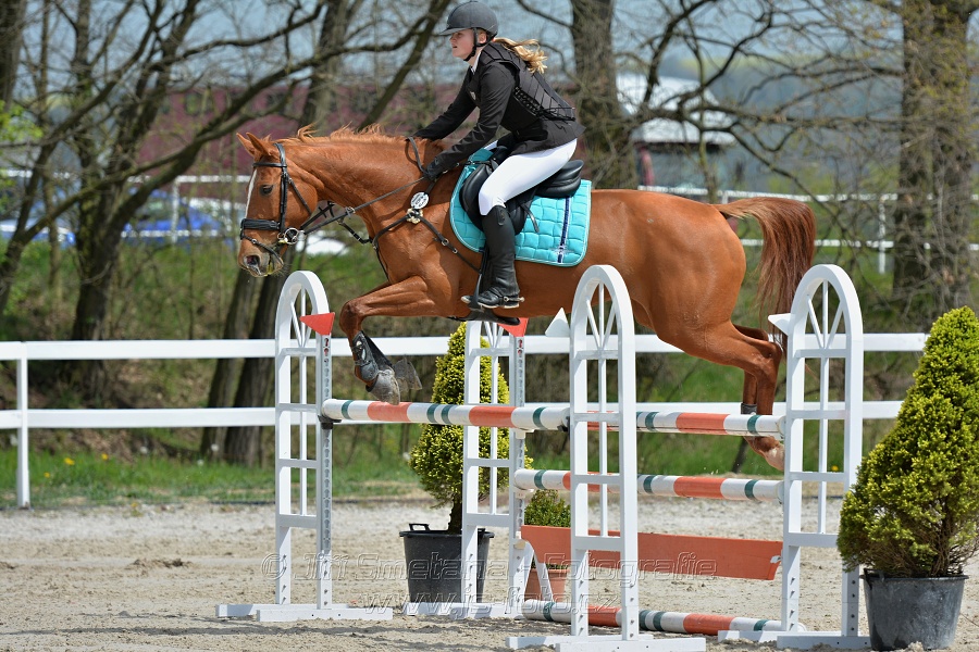 Skoková soutěž stupně „ZL“ na čas