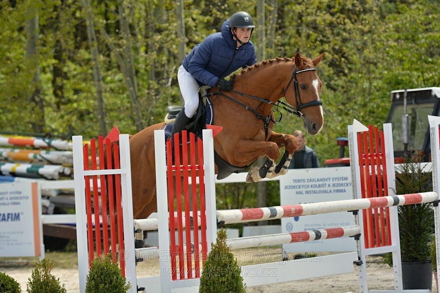 Skoková soutěž stupně „ZL“ na čas