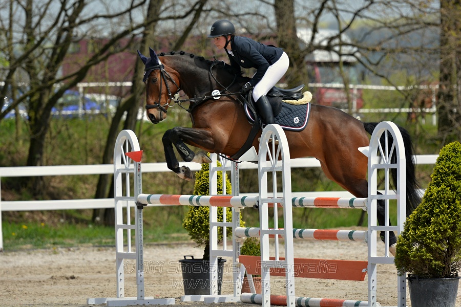 Skoková soutěž stupně „ZL“ na čas