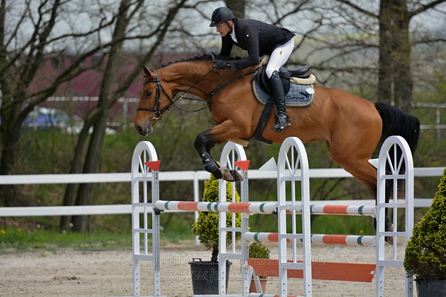 Skoková soutěž stupně „ZL“ na čas