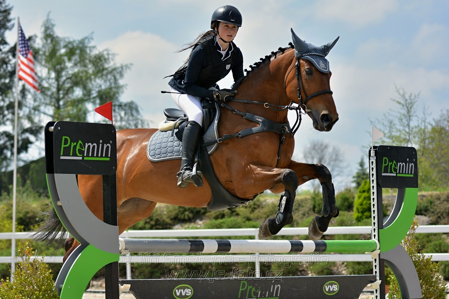 Skoková soutěž stupně „ZL“ na čas