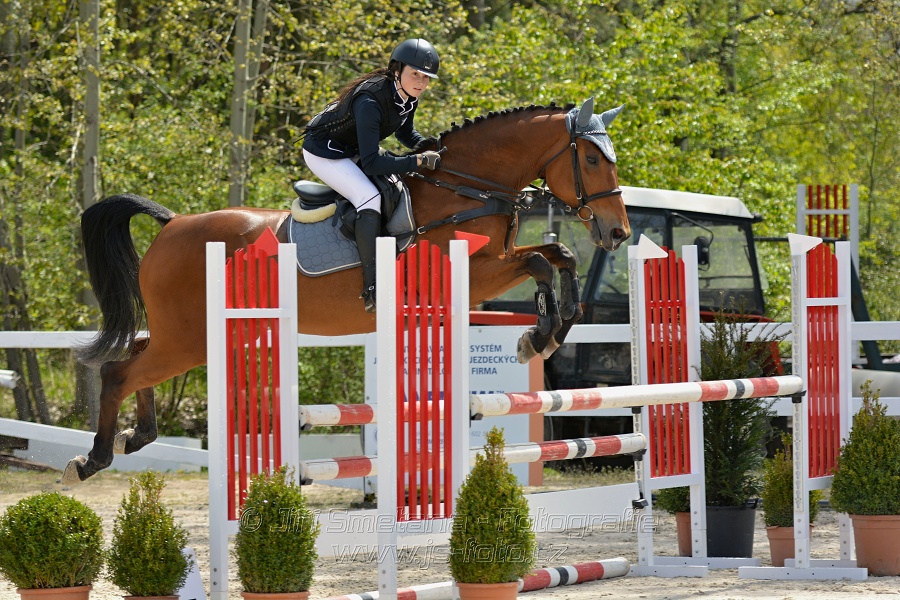 Skoková soutěž stupně „ZL“ na čas