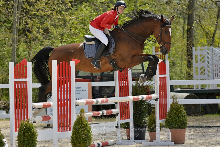 Skoková soutěž stupně „ZL“ na čas