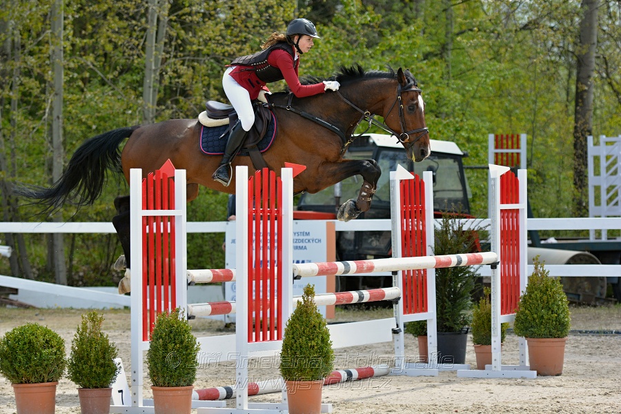 Skoková soutěž stupně „ZL“ na čas