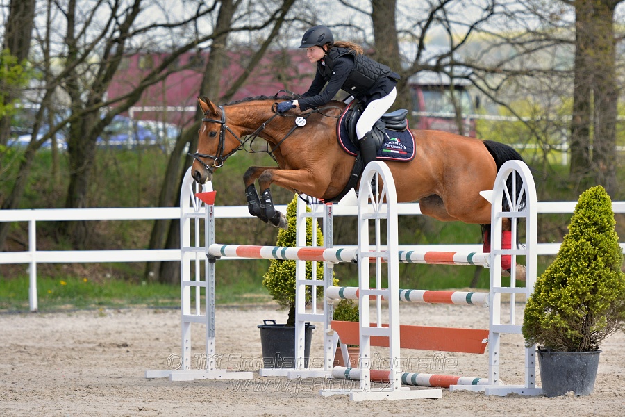 Skoková soutěž stupně „ZL“ na čas