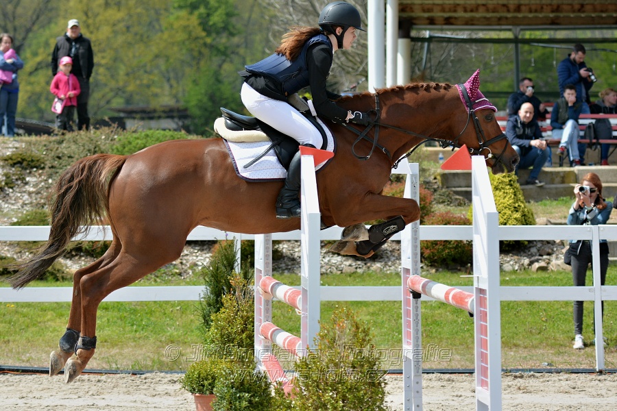 Skoková soutěž stupně „ZL“ na čas