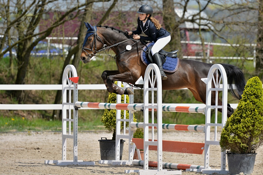 Skoková soutěž stupně „ZL“ na čas