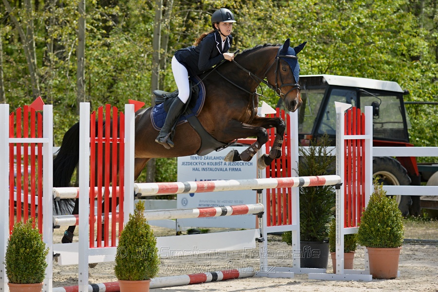 Skoková soutěž stupně „ZL“ na čas