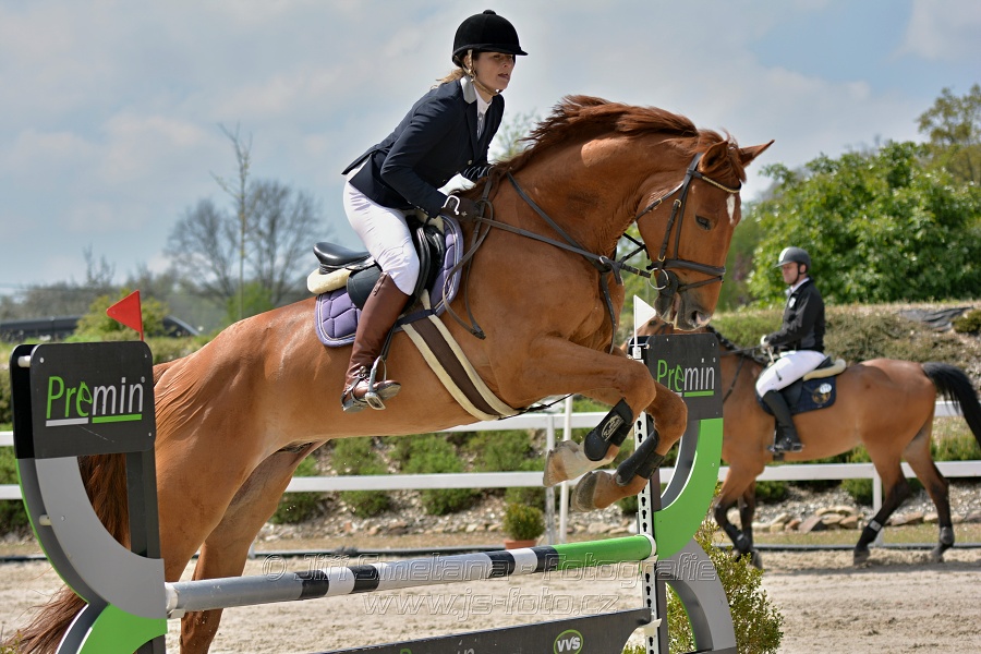 Skoková soutěž stupně „ZL“ na čas