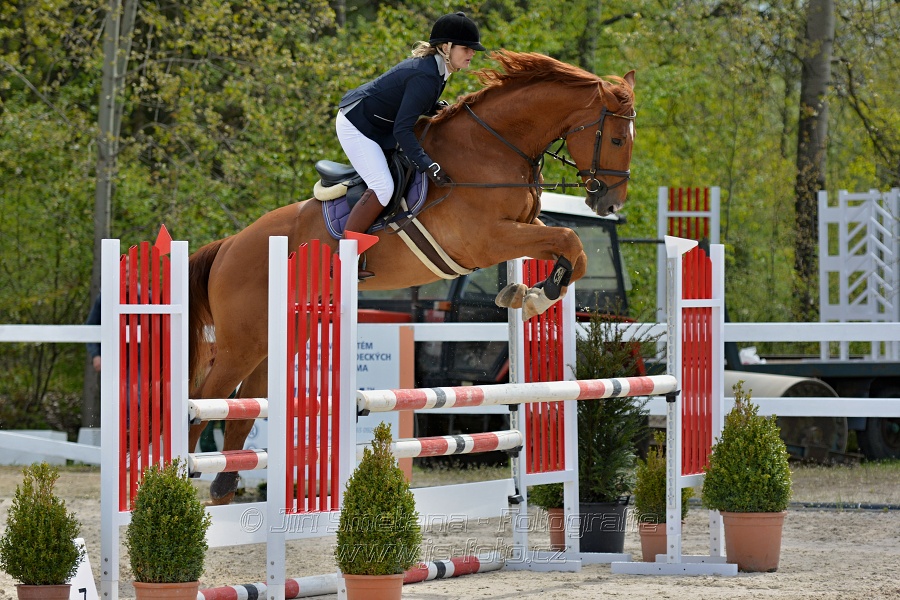 Skoková soutěž stupně „ZL“ na čas