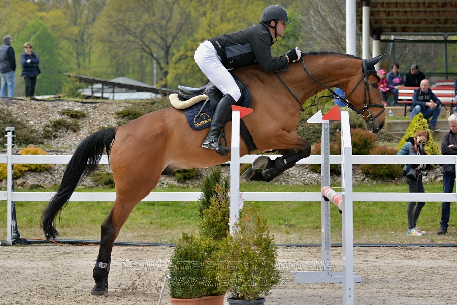 Skoková soutěž stupně „ZL“ na čas