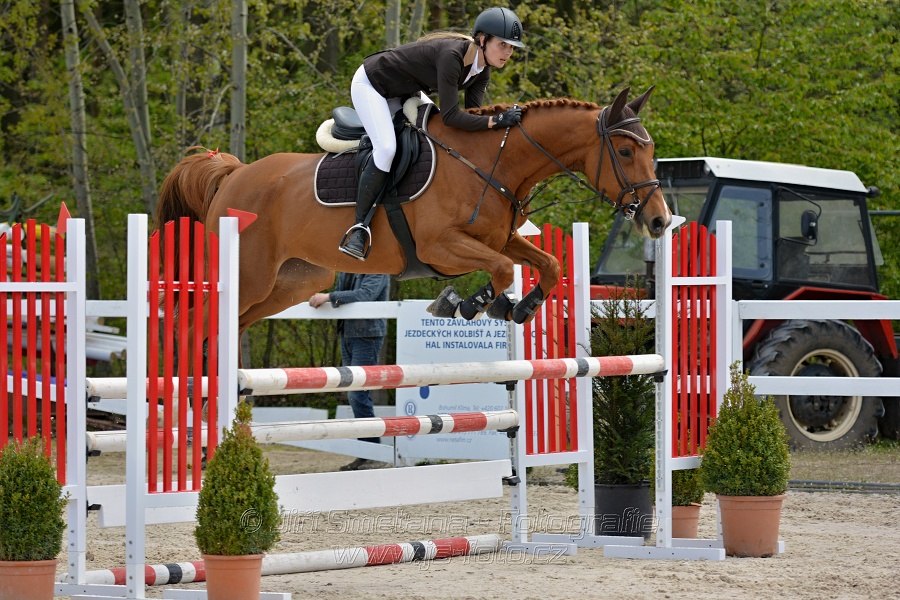 Skoková soutěž stupně „ZL“ na čas