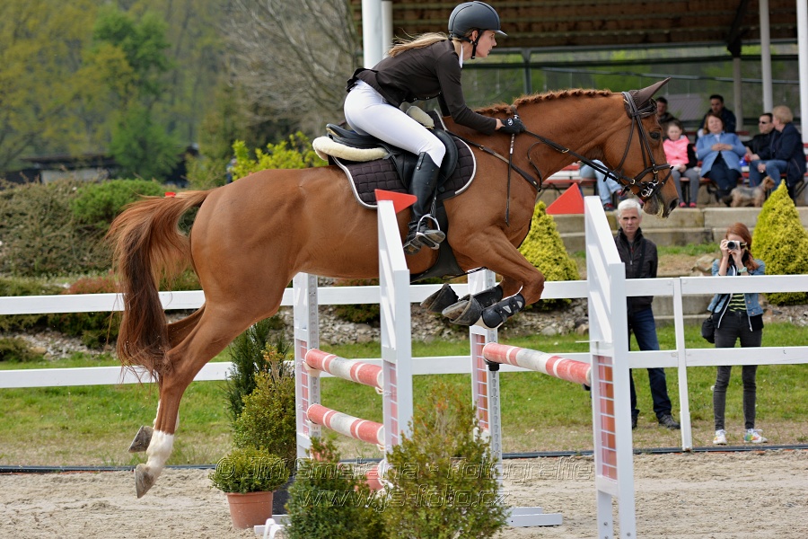 Skoková soutěž stupně „ZL“ na čas